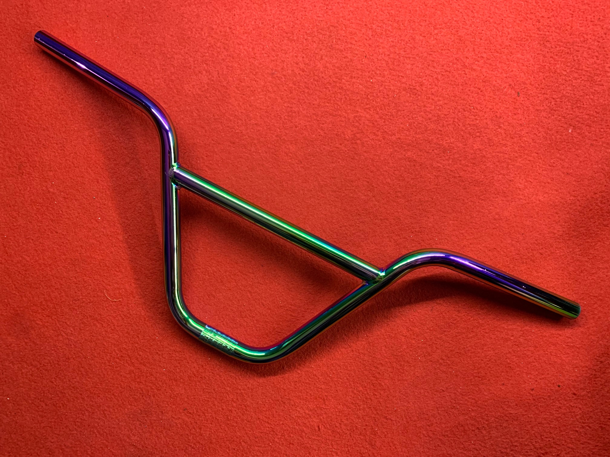 Oil slick bmx bars Clearance